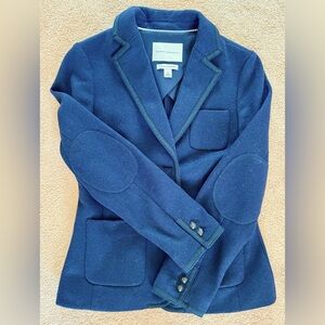 Banana Republic Navy Wool Blazer SZ 8